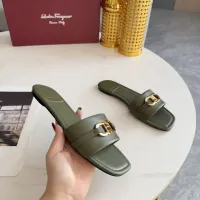 Cheap Salvatore Ferragamo Slippers For Women #1409346 Replica Wholesale [$82.00 USD] [ITEM#1409346] on Replica Salvatore Ferragamo Slippers