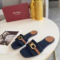 Cheap Salvatore Ferragamo Slippers For Women #1409348 Replica Wholesale [$82.00 USD] [ITEM#1409348] on Replica Salvatore Ferragamo Slippers