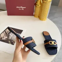 Cheap Salvatore Ferragamo Slippers For Women #1409348 Replica Wholesale [$82.00 USD] [ITEM#1409348] on Replica Salvatore Ferragamo Slippers