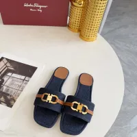 Cheap Salvatore Ferragamo Slippers For Women #1409348 Replica Wholesale [$82.00 USD] [ITEM#1409348] on Replica Salvatore Ferragamo Slippers