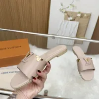 Cheap Louis Vuitton Slippers For Women #1409352 Replica Wholesale [$85.00 USD] [ITEM#1409352] on Replica Louis Vuitton Slippers