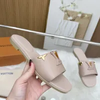 Cheap Louis Vuitton Slippers For Women #1409352 Replica Wholesale [$85.00 USD] [ITEM#1409352] on Replica Louis Vuitton Slippers