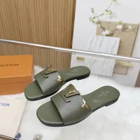 Cheap Louis Vuitton Slippers For Women #1409357 Replica Wholesale [$85.00 USD] [ITEM#1409357] on Replica Louis Vuitton Slippers