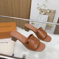 Cheap Louis Vuitton Slippers For Women #1409364 Replica Wholesale [$88.00 USD] [ITEM#1409364] on Replica Louis Vuitton Slippers