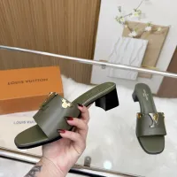 Cheap Louis Vuitton Slippers For Women #1409367 Replica Wholesale [$88.00 USD] [ITEM#1409367] on Replica Louis Vuitton Slippers