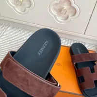 Cheap Hermes Slippers For Men #1409372 Replica Wholesale [$98.00 USD] [ITEM#1409372] on Replica Hermes Slippers