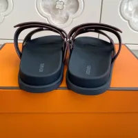 Cheap Hermes Slippers For Men #1409372 Replica Wholesale [$98.00 USD] [ITEM#1409372] on Replica Hermes Slippers