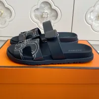 Cheap Hermes Slippers For Men #1409378 Replica Wholesale [$98.00 USD] [ITEM#1409378] on Replica Hermes Slippers