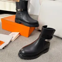 Cheap Hermes Boots For Women #1409379 Replica Wholesale [$118.00 USD] [ITEM#1409379] on Replica Hermes Boots