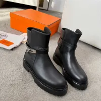 Cheap Hermes Boots For Women #1409379 Replica Wholesale [$118.00 USD] [ITEM#1409379] on Replica Hermes Boots