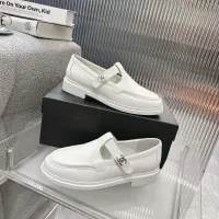 Cheap Chanel Leather Shoes For Women #1409380 Replica Wholesale [$102.00 USD] [ITEM#1409380] on Replica Chanel Leather Shoes