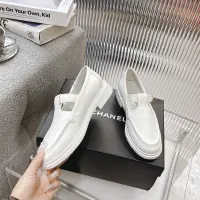Cheap Chanel Leather Shoes For Women #1409380 Replica Wholesale [$102.00 USD] [ITEM#1409380] on Replica Chanel Leather Shoes