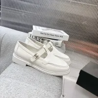 Cheap Chanel Leather Shoes For Women #1409380 Replica Wholesale [$102.00 USD] [ITEM#1409380] on Replica Chanel Leather Shoes