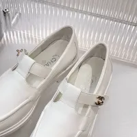 Cheap Chanel Leather Shoes For Women #1409380 Replica Wholesale [$102.00 USD] [ITEM#1409380] on Replica Chanel Leather Shoes