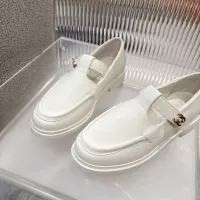 Cheap Chanel Leather Shoes For Women #1409380 Replica Wholesale [$102.00 USD] [ITEM#1409380] on Replica Chanel Leather Shoes