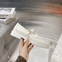 Cheap Chanel Leather Shoes For Women #1409380 Replica Wholesale [$102.00 USD] [ITEM#1409380] on Replica Chanel Leather Shoes