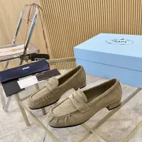 Cheap Prada Leather Shoes For Women #1409383 Replica Wholesale [$102.00 USD] [ITEM#1409383] on Replica Prada Leather Shoes