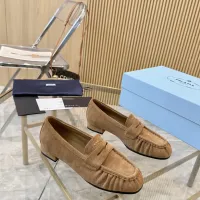 Cheap Prada Leather Shoes For Women #1409384 Replica Wholesale [$102.00 USD] [ITEM#1409384] on Replica Prada Leather Shoes