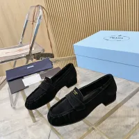 Cheap Prada Leather Shoes For Women #1409387 Replica Wholesale [$102.00 USD] [ITEM#1409387] on Replica Prada Leather Shoes