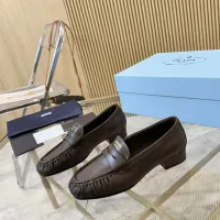 Cheap Prada Leather Shoes For Women #1409388 Replica Wholesale [$102.00 USD] [ITEM#1409388] on Replica Prada Leather Shoes