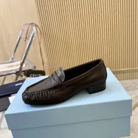 Cheap Prada Leather Shoes For Women #1409388 Replica Wholesale [$102.00 USD] [ITEM#1409388] on Replica Prada Leather Shoes