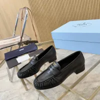 Cheap Prada Leather Shoes For Women #1409389 Replica Wholesale [$102.00 USD] [ITEM#1409389] on Replica Prada Leather Shoes