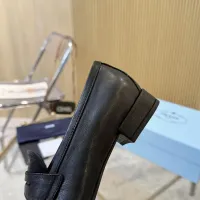 Cheap Prada Leather Shoes For Women #1409389 Replica Wholesale [$102.00 USD] [ITEM#1409389] on Replica Prada Leather Shoes