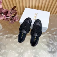 Cheap Christian Dior Leather Shoes For Women #1409392 Replica Wholesale [$115.00 USD] [ITEM#1409392] on Replica Christian Dior Leather Shoes