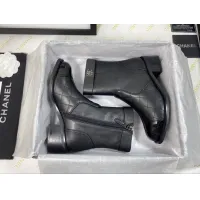 Cheap Chanel Boots For Women #1409401 Replica Wholesale [$118.00 USD] [ITEM#1409401] on Replica Chanel Boots