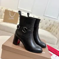 Cheap Christian Louboutin Boots For Women #1409402 Replica Wholesale [$115.00 USD] [ITEM#1409402] on Replica Christian Louboutin Boots
