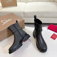 Cheap Christian Louboutin Boots For Women #1409403 Replica Wholesale [$115.00 USD] [ITEM#1409403] on Replica Christian Louboutin Boots