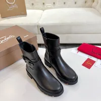 Cheap Christian Louboutin Boots For Women #1409403 Replica Wholesale [$115.00 USD] [ITEM#1409403] on Replica Christian Louboutin Boots