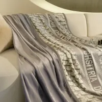 Cheap Christian Dior Blanket #1409420 Replica Wholesale [$64.00 USD] [ITEM#1409420] on Replica Christian Dior Blanket