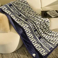 Cheap Christian Dior Blanket #1409421 Replica Wholesale [$64.00 USD] [ITEM#1409421] on Replica Christian Dior Blanket