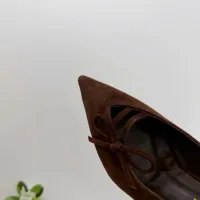 Cheap Prada High-heeled Shoes For Women #1409432 Replica Wholesale [$102.00 USD] [ITEM#1409432] on Replica Prada High-heeled Shoes