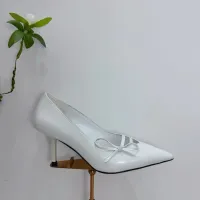 Cheap Prada High-heeled Shoes For Women #1409434 Replica Wholesale [$102.00 USD] [ITEM#1409434] on Replica Prada High-heeled Shoes