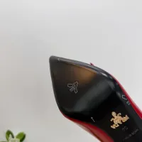 Cheap Prada High-heeled Shoes For Women #1409436 Replica Wholesale [$102.00 USD] [ITEM#1409436] on Replica Prada High-heeled Shoes