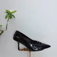 Cheap Prada High-heeled Shoes For Women #1409437 Replica Wholesale [$102.00 USD] [ITEM#1409437] on Replica Prada High-heeled Shoes