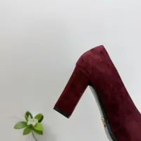 Cheap Prada High-heeled Shoes For Women #1409439 Replica Wholesale [$102.00 USD] [ITEM#1409439] on Replica Prada High-heeled Shoes