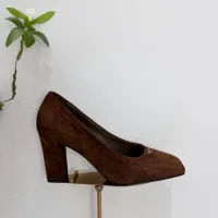 Cheap Prada High-heeled Shoes For Women #1409442 Replica Wholesale [$102.00 USD] [ITEM#1409442] on Replica Prada High-heeled Shoes