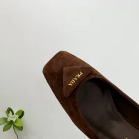 Cheap Prada High-heeled Shoes For Women #1409444 Replica Wholesale [$102.00 USD] [ITEM#1409444] on Replica Prada High-heeled Shoes