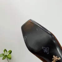 Cheap Prada High-heeled Shoes For Women #1409444 Replica Wholesale [$102.00 USD] [ITEM#1409444] on Replica Prada High-heeled Shoes