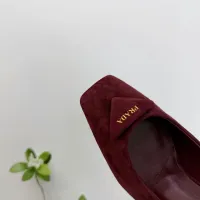 Cheap Prada High-heeled Shoes For Women #1409445 Replica Wholesale [$102.00 USD] [ITEM#1409445] on Replica Prada High-heeled Shoes