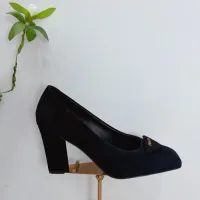 Cheap Prada High-heeled Shoes For Women #1409447 Replica Wholesale [$102.00 USD] [ITEM#1409447] on Replica Prada High-heeled Shoes