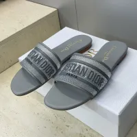 Cheap Christian Dior Slippers For Women #1409487 Replica Wholesale [$72.00 USD] [ITEM#1409487] on Replica Christian Dior Slippers
