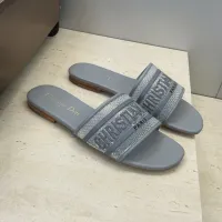 Cheap Christian Dior Slippers For Women #1409487 Replica Wholesale [$72.00 USD] [ITEM#1409487] on Replica Christian Dior Slippers