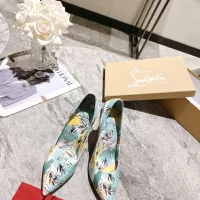 Cheap Christian Louboutin High-heeled shoes For Women #1409501 Replica Wholesale [$98.00 USD] [ITEM#1409501] on Replica Christian Louboutin High-heeled shoes