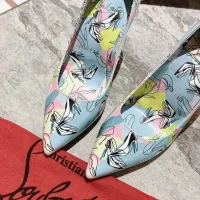 Cheap Christian Louboutin High-heeled shoes For Women #1409502 Replica Wholesale [$98.00 USD] [ITEM#1409502] on Replica Christian Louboutin High-heeled shoes