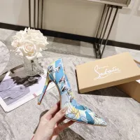 Cheap Christian Louboutin High-heeled shoes For Women #1409503 Replica Wholesale [$98.00 USD] [ITEM#1409503] on Replica Christian Louboutin High-heeled shoes