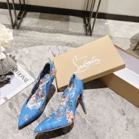 Cheap Christian Louboutin High-heeled shoes For Women #1409510 Replica Wholesale [$98.00 USD] [ITEM#1409510] on Replica Christian Louboutin High-heeled shoes